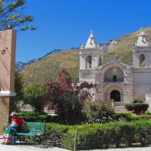 Main square of Chivay